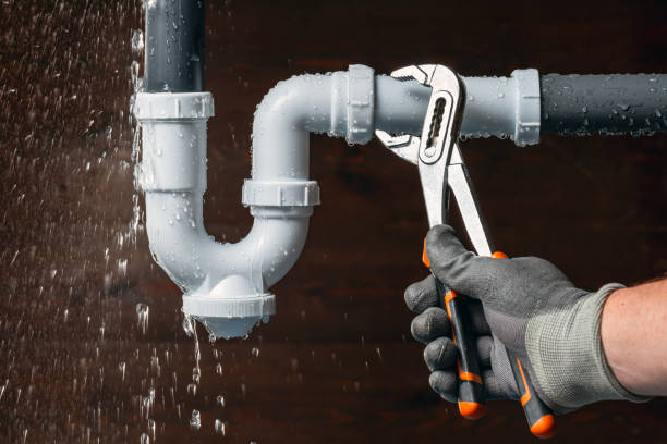 Professional Drain Cleaning technician working in Hebron, OH